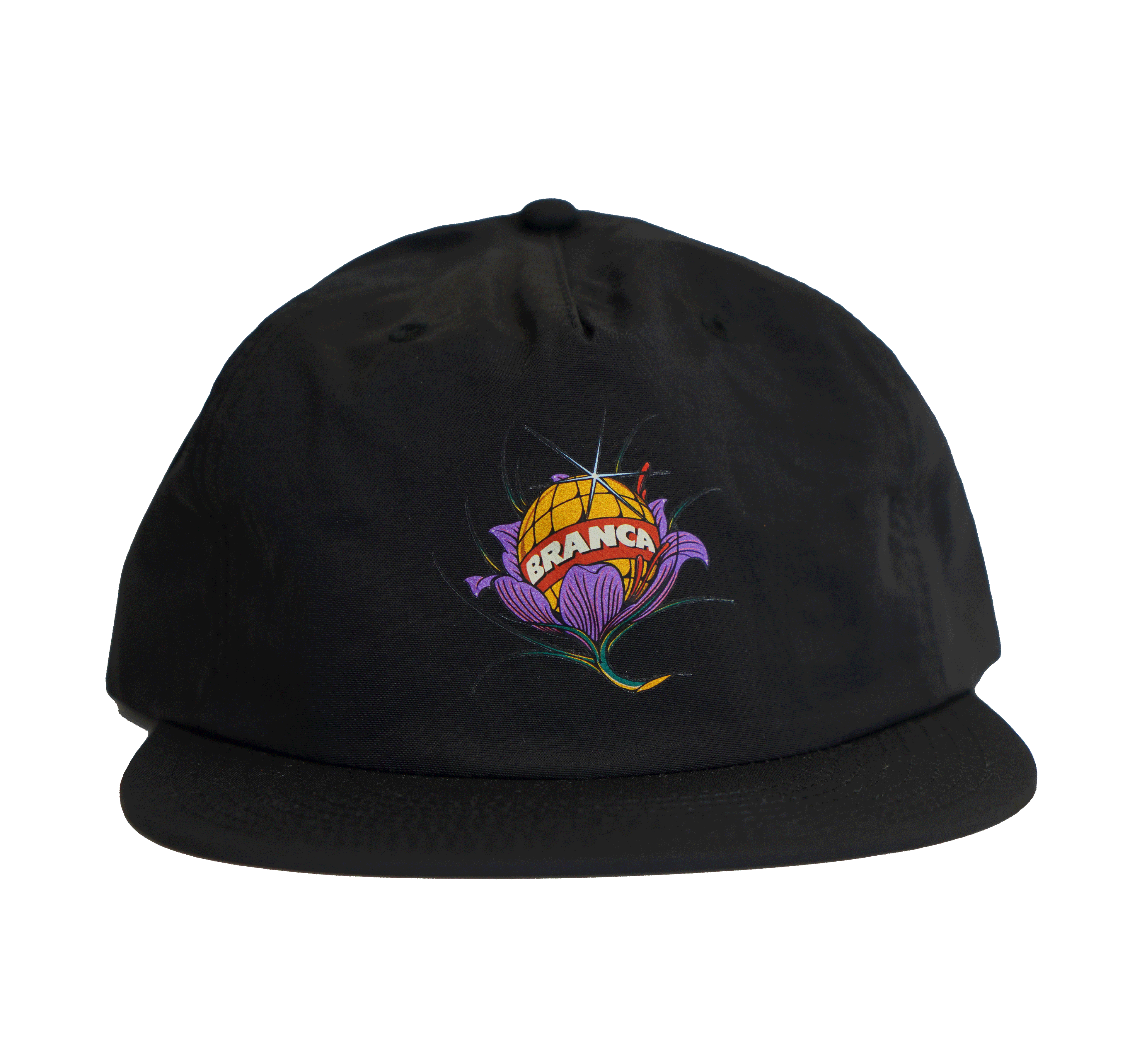 Branca Global Saffron - Flat Bill Hat (Black)