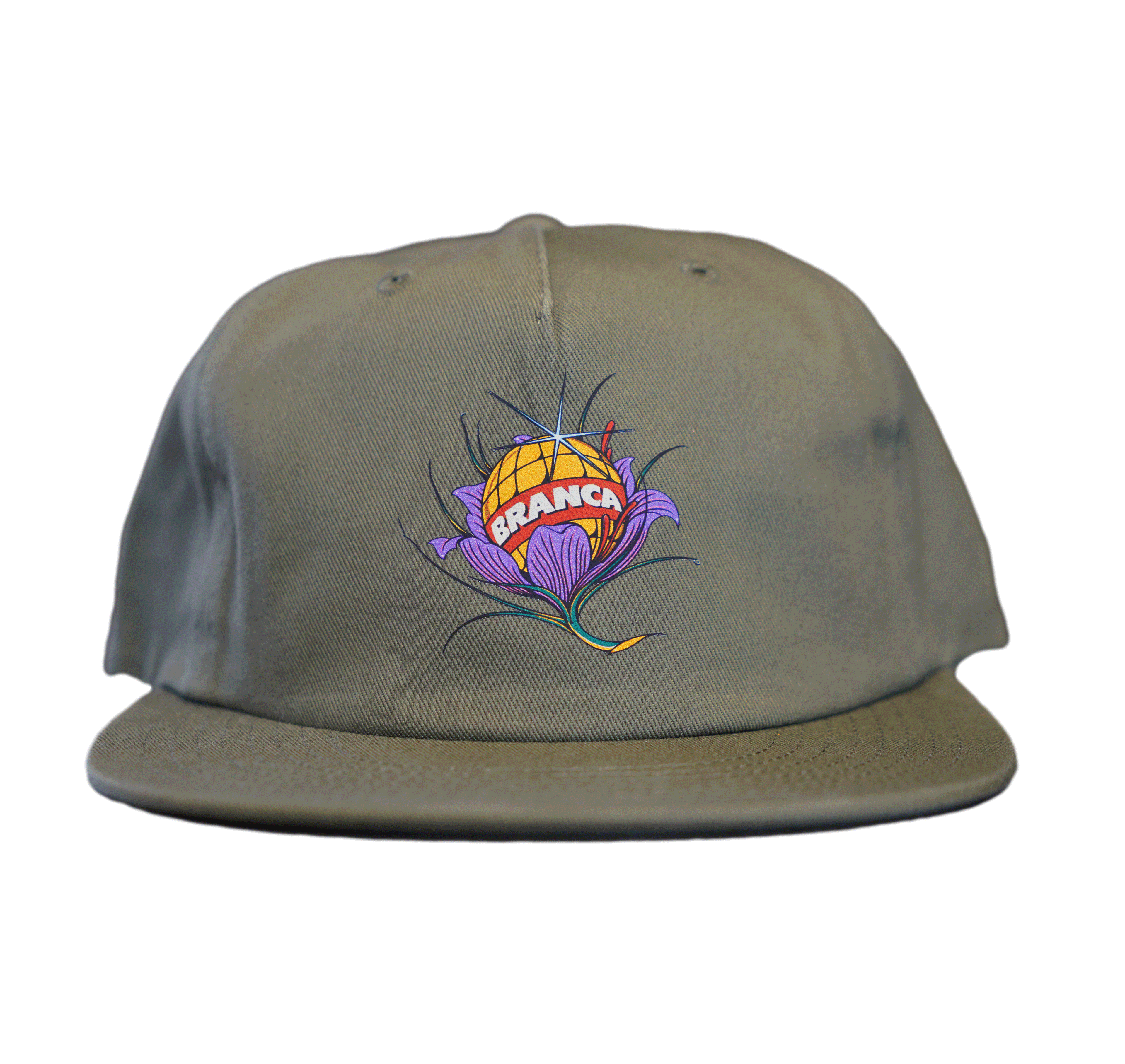 Branca Global Saffron - Flat Bill Hat (Green)