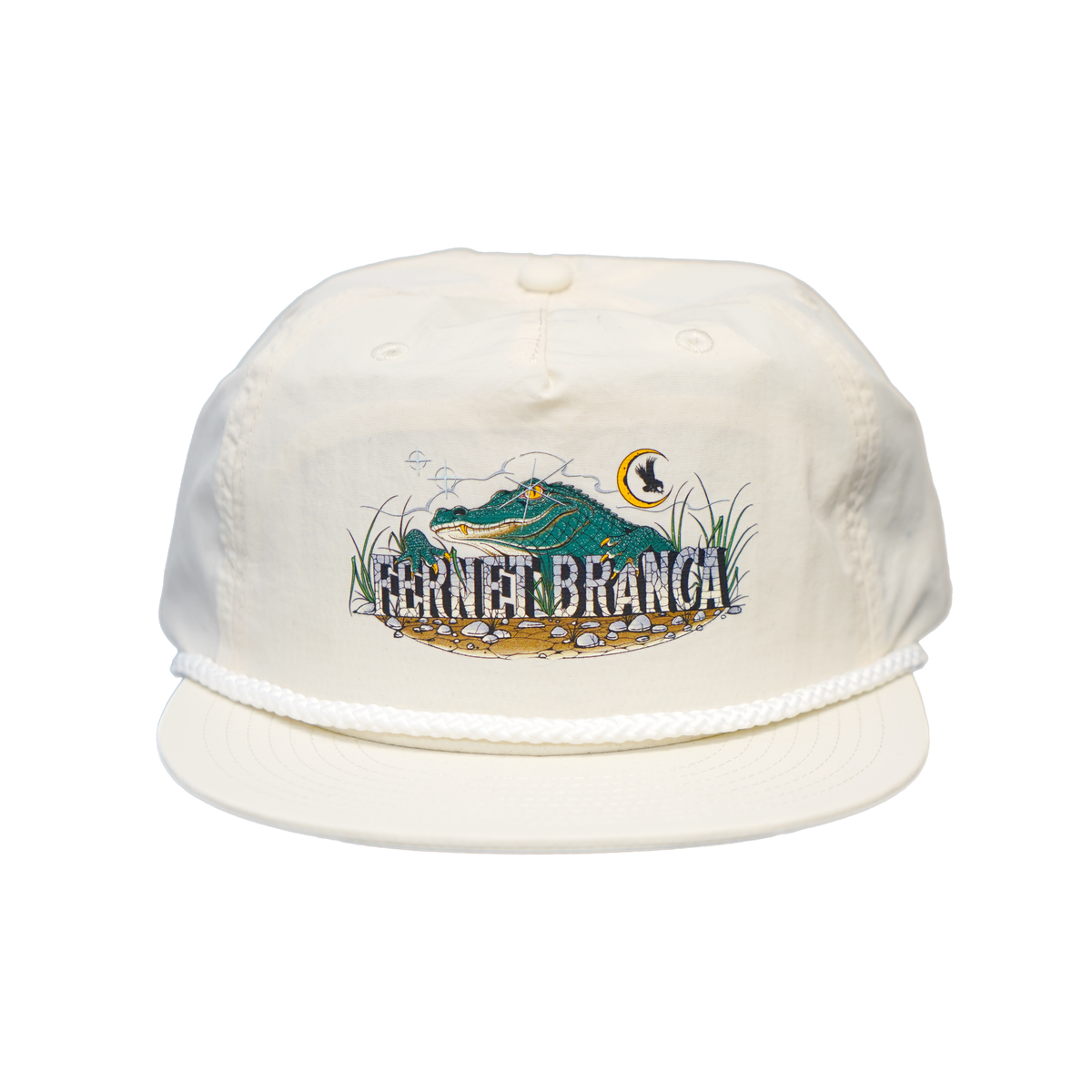 The Great Fernando - Flat Bill Hat (White Surf Rope)