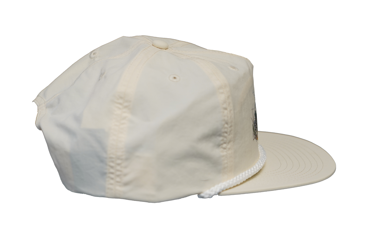 The Great Fernando - Flat Bill Hat (White Surf Rope)